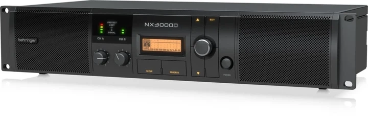 Підсилювач потужності DSP Behringer NX3000D (4033653090360) - Фото 2 Підсилювач потужності DSP Behringer NX3000D (4033653090360) - зображення 2