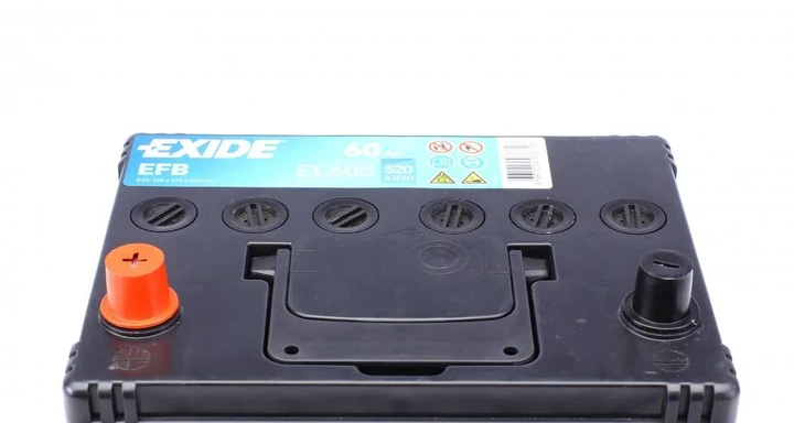 Акумулятор EXIDE EL605 KIA Rio; Mitsubishi Lancer; Dodge Caliber; Subaru Legacy; Toyota Yaris; Chevrolet Lacetti, Aveo 28800YZZFA, PE1T18520, PE1T185209B - Фото 5 Акумулятор EXIDE EL605 KIA Rio; Mitsubishi Lancer; Dodge Caliber; Subaru Legacy; Toyota Yaris; Chevrolet Lacetti, Aveo 28800YZZFA, PE1T18520, PE1T185209B - зображення 5