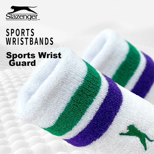 Напульсники Slazenger STA2400272 спортивные впитывающие, 2 шт - изображение 5