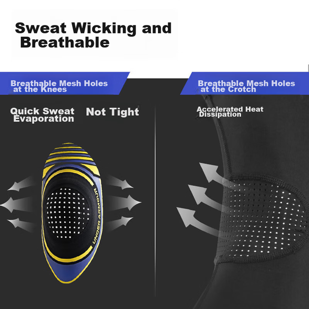 Наколенник Under Armour спортивный легкий с поддержкой надколенника, черный, размер XL - Фото 9 Наколенник Under Armour спортивный легкий с поддержкой надколенника, черный, размер XL - изображение 9