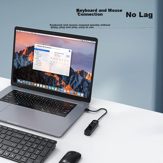 Хаб PHILIPS USB3.0 4-портовий з живленням 1.5м - зображення 8