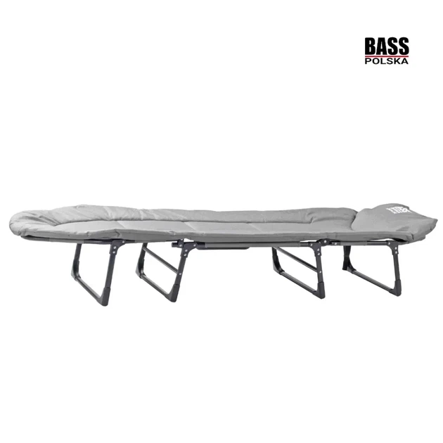 Раскладная военная походная кровать Bass Polska BH 31008 серый 200х64х30 см - Фото 4 Раскладная военная походная кровать Bass Polska BH 31008 серый 200х64х30 см - изображение 4