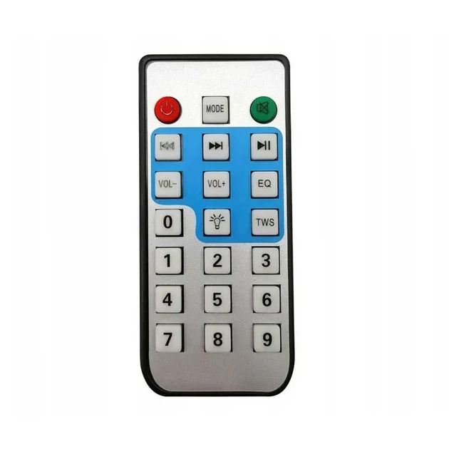 Портативная Bluetooth колонка с радио микрофоном и караоке Bass Polska BH 15945 250х520х200 мм синий - изображение 7