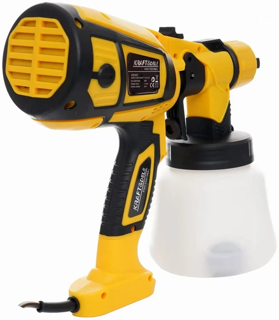 Електричний фарбопульт 800 мл для фарби та лаку Kraft&Dele KD1657 650 Вт - Фото 4 Електричний фарбопульт 800 мл для фарби та лаку Kraft&Dele KD1657 650 Вт - зображення 4