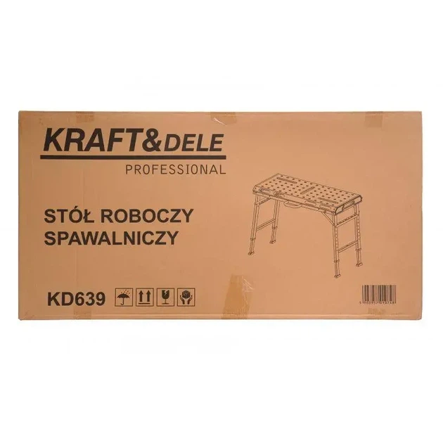 Верстак складаний Kraft&Dele KD639 760х60х780 - Фото 7 Верстак складаний Kraft&Dele KD639 760х60х780 - зображення 7