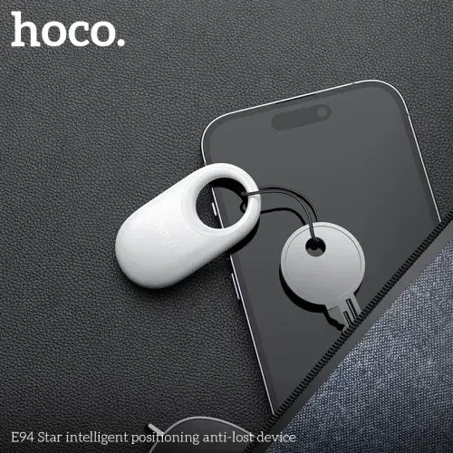 Пошуковий трекер HOCO E94 (з захистом від втрати) Apple Find My, чорний - изображение 3