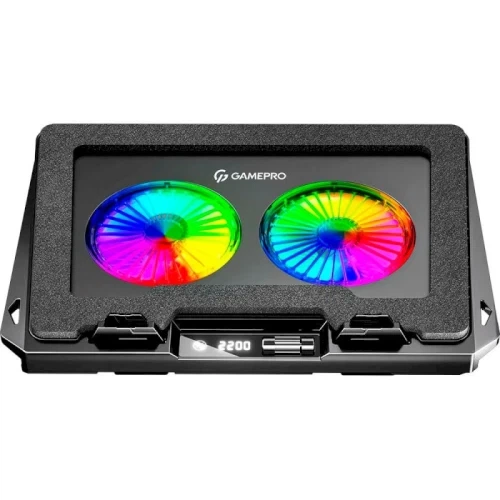 Подставка для ноутбука до 17.3" GamePro CP910, Black - изображение 2