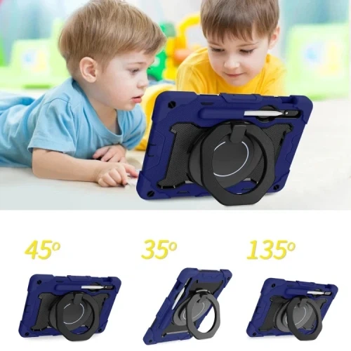 Чохол-підставка для Samsung Galaxy Tab S10 FE, BeCover, Dark Blue (713259) - Фото 2 Чохол-підставка для Samsung Galaxy Tab S10 FE, BeCover, Dark Blue (713259) - зображення 2