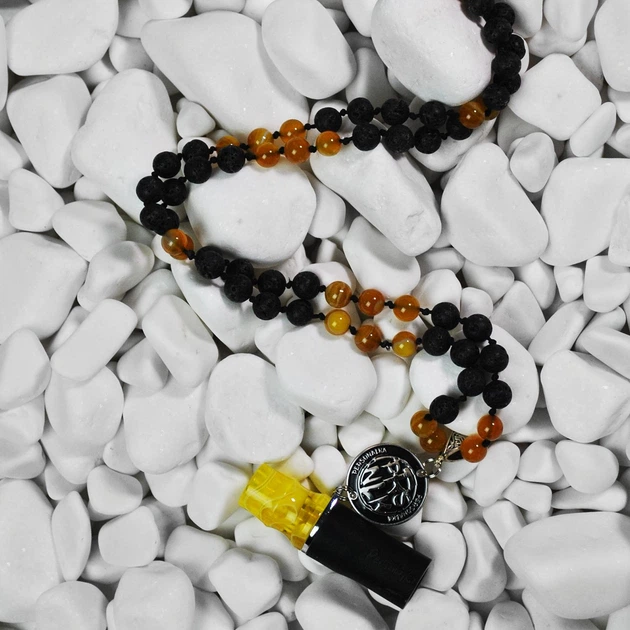 Персональный мундштук для кальяна с бусами Personalka Stone (ST101) - Фото 3 Персональный мундштук для кальяна с бусами Personalka Stone (ST101) - изображение 3
