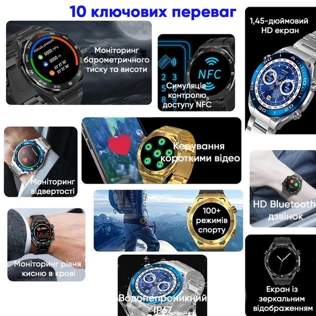 Наручний годинник SK4 Ultimate Gold - Фото 9 Наручний годинник SK4 Ultimate Gold - изображение 9