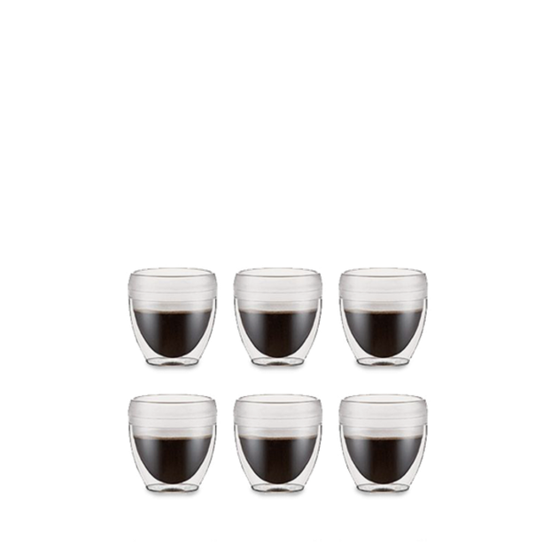 Набор стаканов с двойными стенками, 0,25 л, 6 предметов, Pavina Outdoor Bodum - Фото 1 Набор стаканов с двойными стенками, 0,25 л, 6 предметов, Pavina Outdoor Bodum - изображение 1