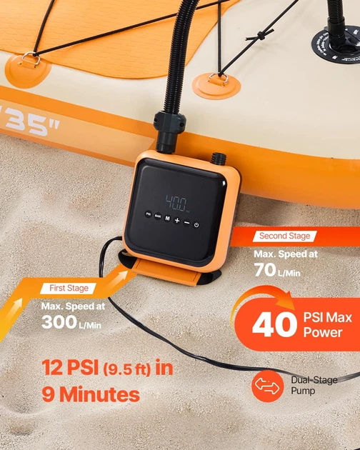 Електричний SUP насос Stermay 708 20PSI 2in1 - зображення 4