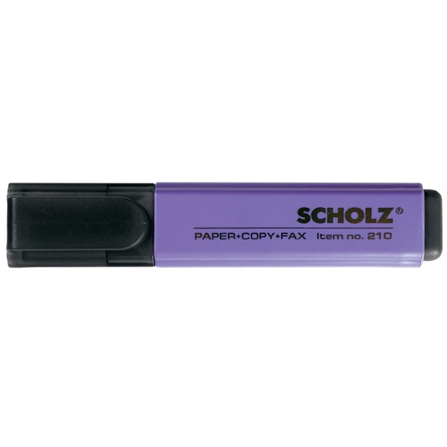 Маркер текстовий SCHOLZ 210-04SCH Фіолетовий shop (8591662021073) - Фото 1 Маркер текстовий SCHOLZ 210-04SCH Фіолетовий shop (8591662021073) - изображение 1