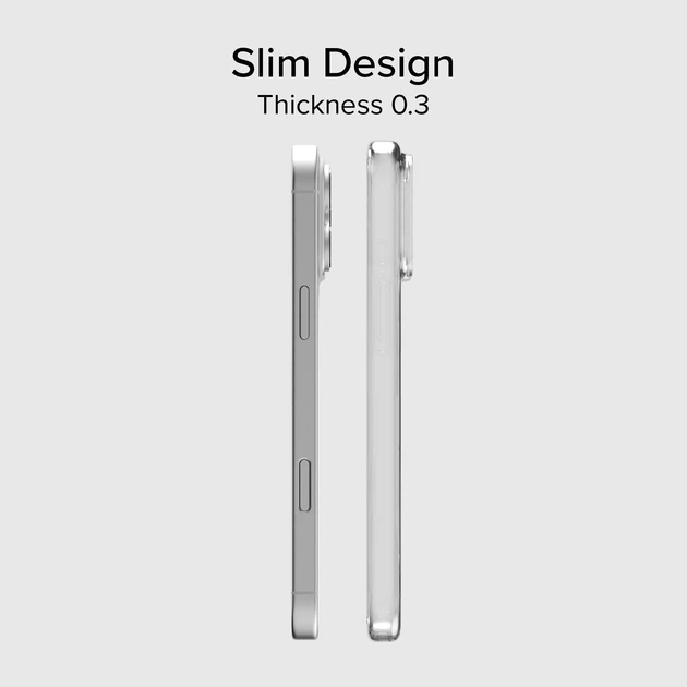 Чохол SBS Skinny Cover для Apple iPhone 17 Pro Max Transparent (TESKINIP1769T) - зображення 3