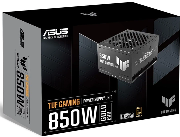 Блок живлення ASUS TUF GAMING 850G EVO чорний (90YE00SA-B0NA00) - зображення 11