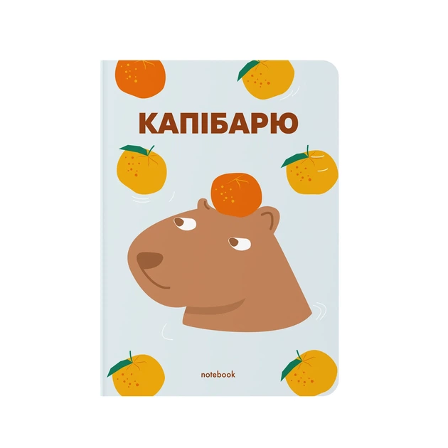 Блокнот ORNER "Капібарю" А5 144 аркуші в крапку Голубой - зображення 9