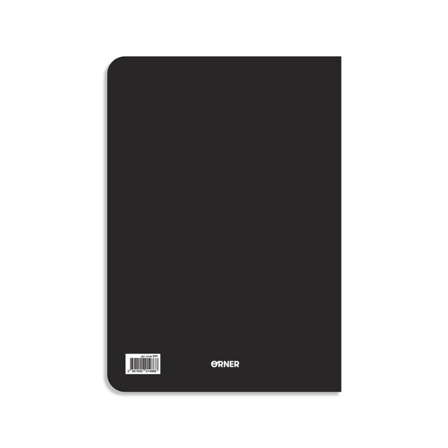 Блокнот ORNER Think Different А5 144 листа в клеточку Черный - Фото 13 Блокнот ORNER Think Different А5 144 листа в клеточку Черный - изображение 13