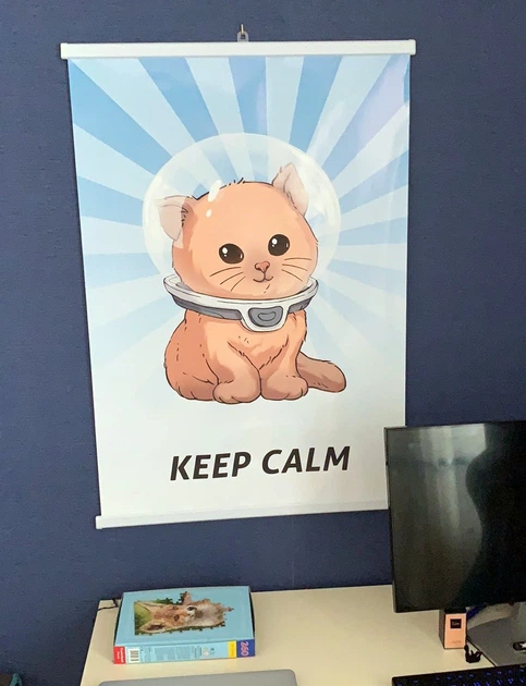 Постер Субнаутика, Subnautica, KEEP CALM, декор комнаты геймера, A2 60×43 см (id3049) - изображение 4