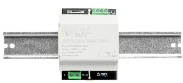 Zasilacz buforowy impulsowy ATTE APS-120-550-DIN4 - obraz 4