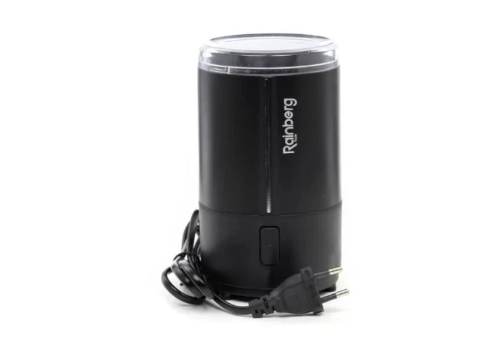 Кофемолка электрическая роторная 300W Rainberg RB-302 Черный - изображение 2