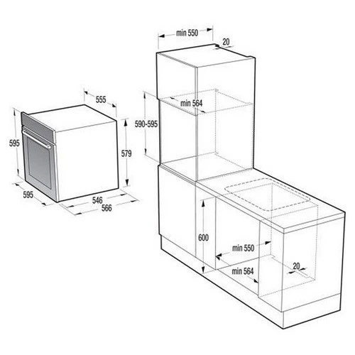 Духова шафа GORENJE BO747ST - Фото 7 Духова шафа GORENJE BO747ST - изображение 7