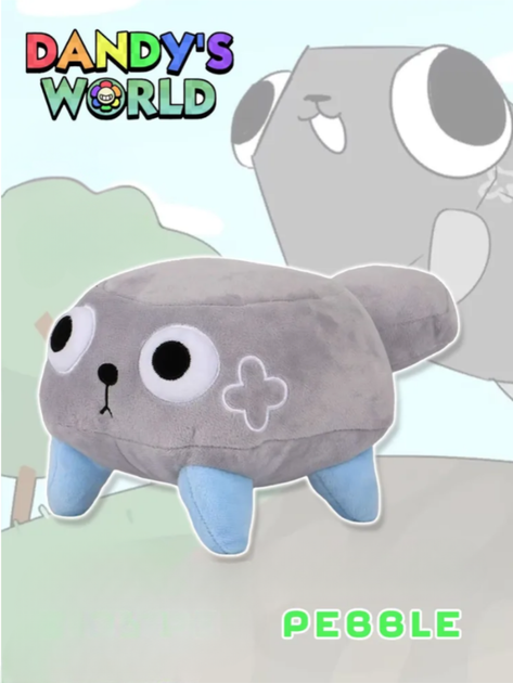 М'яка іграшка У Світі Денді Roblox Dandy's World Пеббл Pebble