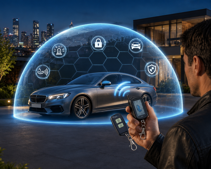 Двух сторонняя автосигнализация с автозапуском Twage B9 - изображение 7
