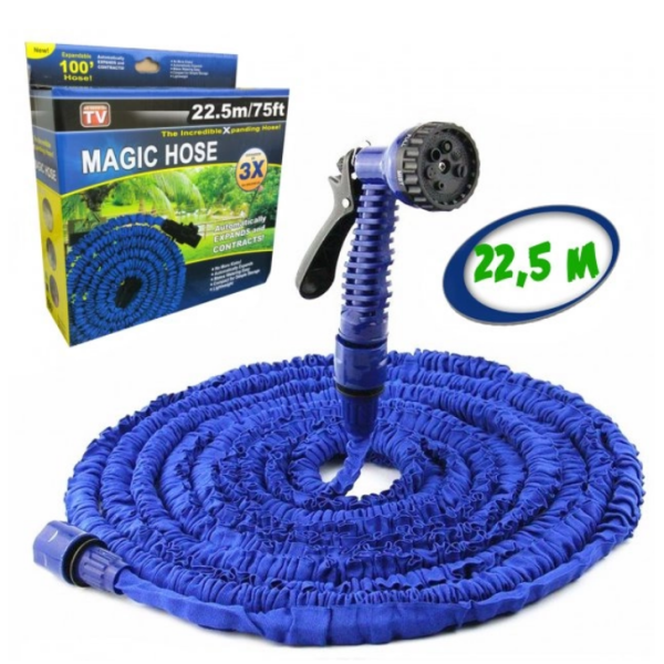 Шланг поливочный MAGIC HOSE 22,5 м - Фото 1 Шланг поливочный MAGIC HOSE 22,5 м - изображение 1