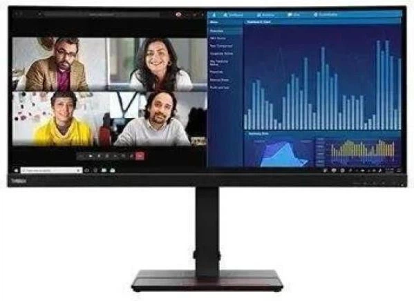 Lenovo ThinkVision P34w-20 (63F2RAT3) - Фото 1 Lenovo ThinkVision P34w-20 (63F2RAT3) - изображение 1