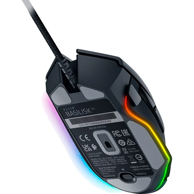 USB миша Razer Basilisk V3 Black (RZ01-04000100-R3M1) UA - Фото 6 USB миша Razer Basilisk V3 Black (RZ01-04000100-R3M1) UA - зображення 6