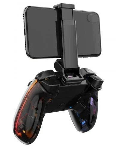 Геймпад Havit G158BT PRO, Transparent, бездротовий (Bluetooth 4.0), PC / Playstation 3/4 / Switch / Android / iOS, кріплення для телефону, акумулятор 800 mAh (HV-G158BT PRO) - Фото 5 Геймпад Havit G158BT PRO, Transparent, бездротовий (Bluetooth 4.0), PC / Playstation 3/4 / Switch / Android / iOS, кріплення для телефону, акумулятор 800 mAh (HV-G158BT PRO) - изображение 5