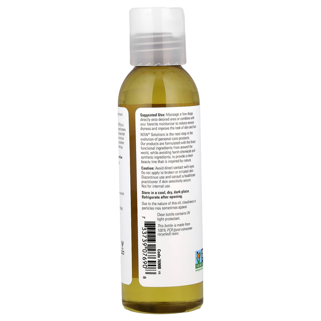 Масло примулы вечерней Now Foods, Solutions "Evening Primrose Oil" (118 мл) - Фото 3 Масло примулы вечерней Now Foods, Solutions "Evening Primrose Oil" (118 мл) - изображение 3