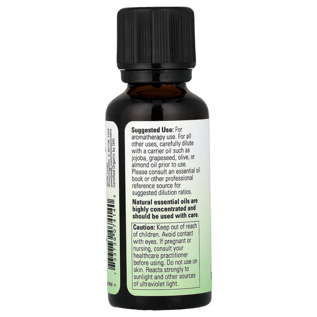 Органическое эфирное масло бергамота NOW Foods Organic Essential Oils "Bergamot" (30 мл) - Фото 3 Органическое эфирное масло бергамота NOW Foods Organic Essential Oils "Bergamot" (30 мл) - изображение 3