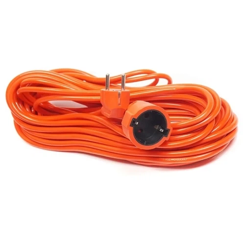 Подовжувач мережевий PowerPlant, 1 розетка, 15 м, Red (PPCA08M150S1) - зображення 2