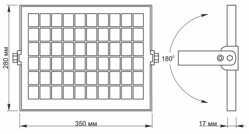 Прожектор LED, Videx, Grey, 20 Вт, 600 Лм, 5000K, сенсорний, сонячна панель (VL-FSO-205-S) - зображення 6