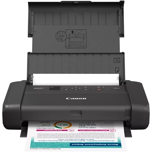 Принтер струменевий кольоровий A4 Canon MAXIFY BX110, Black, акумулятор (7069C027) - зображення 4