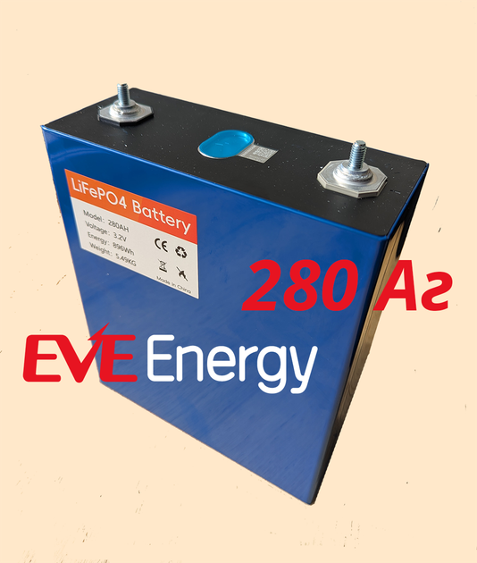 Акумуляторная ячейка LiFePo4 EVE LF280K 280 Ah классу A 3.2 V 896 Wh - Фото 1 Акумуляторная ячейка LiFePo4 EVE LF280K 280 Ah классу A 3.2 V 896 Wh - изображение 1