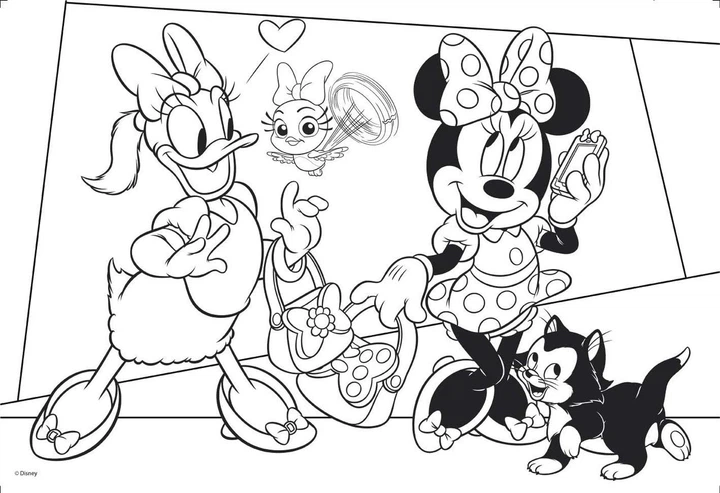 Disney Minnie Mouse 2-in-1 Maxi Floor Puzzle — Двохсторонній максі-пазл Мінні Маус 108 елементів (70×50 см) - Фото 2 Disney Minnie Mouse 2-in-1 Maxi Floor Puzzle — Двохсторонній максі-пазл Мінні Маус 108 елементів (70×50 см) - изображение 2
