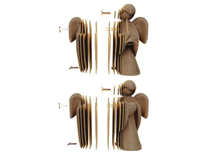 Картонный 3D пазл Ангелы, Cartonic, 193 эл. - изображение 6