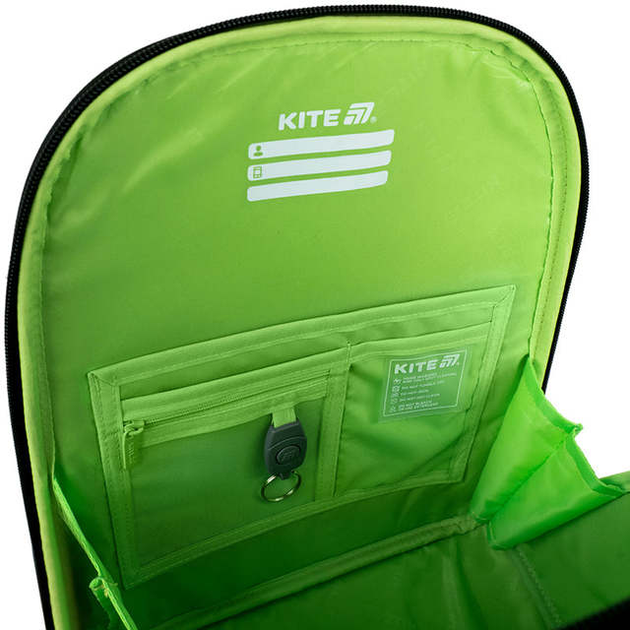 Рюкзак каркасний Kite з ортопедичною спинкою, шкільний рюкзак для хлопчика 1-3 класів, Digital K26-556M-4 - зображення 8