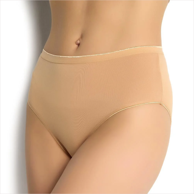 Трусики высокие из модала Jiber 624 XL Бежевый - Фото 2 Трусики высокие из модала Jiber 624 XL Бежевый - изображение 2