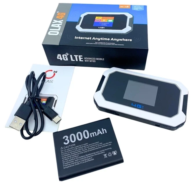 Портативный 4G модем, WiFi роутер с SIM-картой, OLAX MT80 - Фото 5 Портативный 4G модем, WiFi роутер с SIM-картой, OLAX MT80 - изображение 5