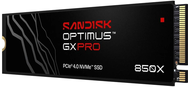 SSD диск SANDISK Optimus GX PRO 850X 1TB M.2 2280 NVMe PCIe 4.0 4x 3D NAND TLC (SDSP81100TAN-000E0) - зображення 2