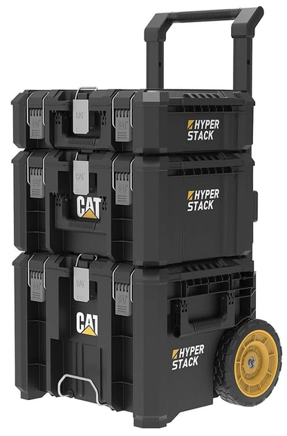 Zestaw walizek na narzędzia CAT DA41005 na kołkach 560 x 522 x 835 mm (6925387159834) - Zdjęcie 1 Zestaw walizek na narzędzia CAT DA41005 na kołkach 560 x 522 x 835 mm (6925387159834) - obraz 1