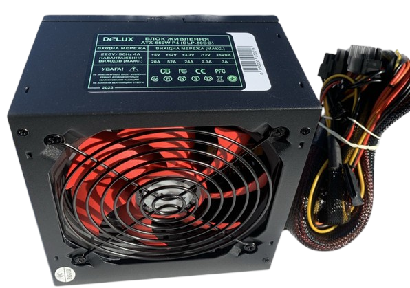 Блок живлення Delux DLP-50DG 650W (DLP-50DG) - изображение 2
