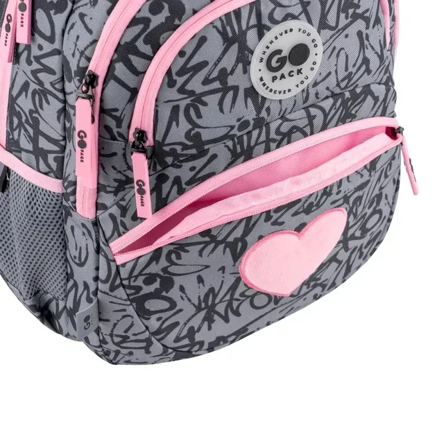 Рюкзак школьный GoPack Education Fluffy Heart GO26-175M-4 - изображение 6