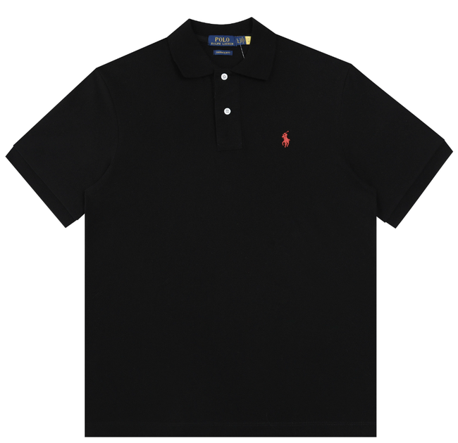Чоловіча футболка поло Ralph Lauren Classic Fit Mesh Polo Shirt чорна, розмір L (RL13002.1L) - Фото 6 Чоловіча футболка поло Ralph Lauren Classic Fit Mesh Polo Shirt чорна, розмір L (RL13002.1L) - зображення 6