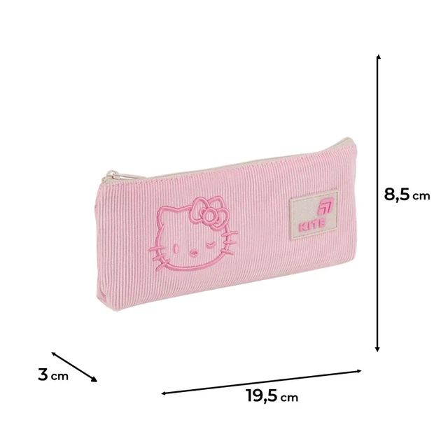 Пенал Kite Hello Kitty HK26-680-2 для девочки - Фото 2 Пенал Kite Hello Kitty HK26-680-2 для девочки - изображение 2