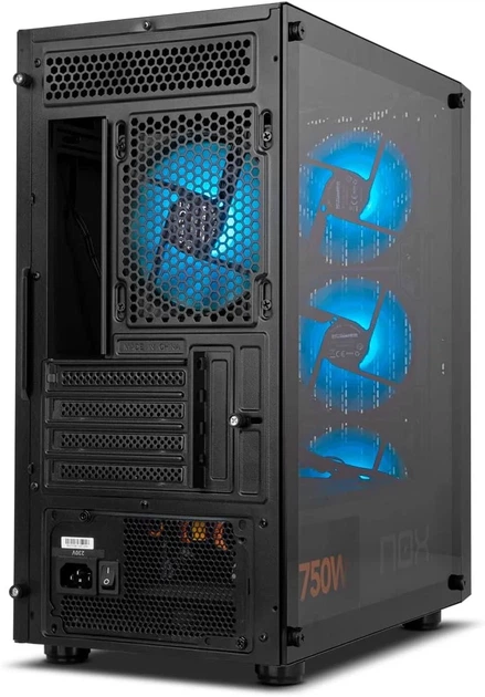 Корпус для ПК NOX Infinity Epsilon / ARGB / Без БП / Черный (101957611) - изображение 5