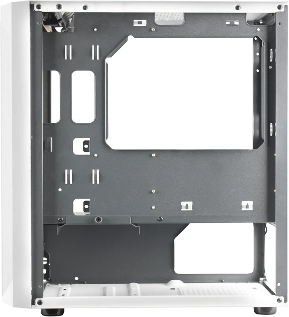 Корпус Mars Gaming MCMESHW / Micro-ATX / 3x120mm FRGB Fans / 360º Mesh / GPU до 320мм / Mini-Tower / Белый (101978036) - изображение 5